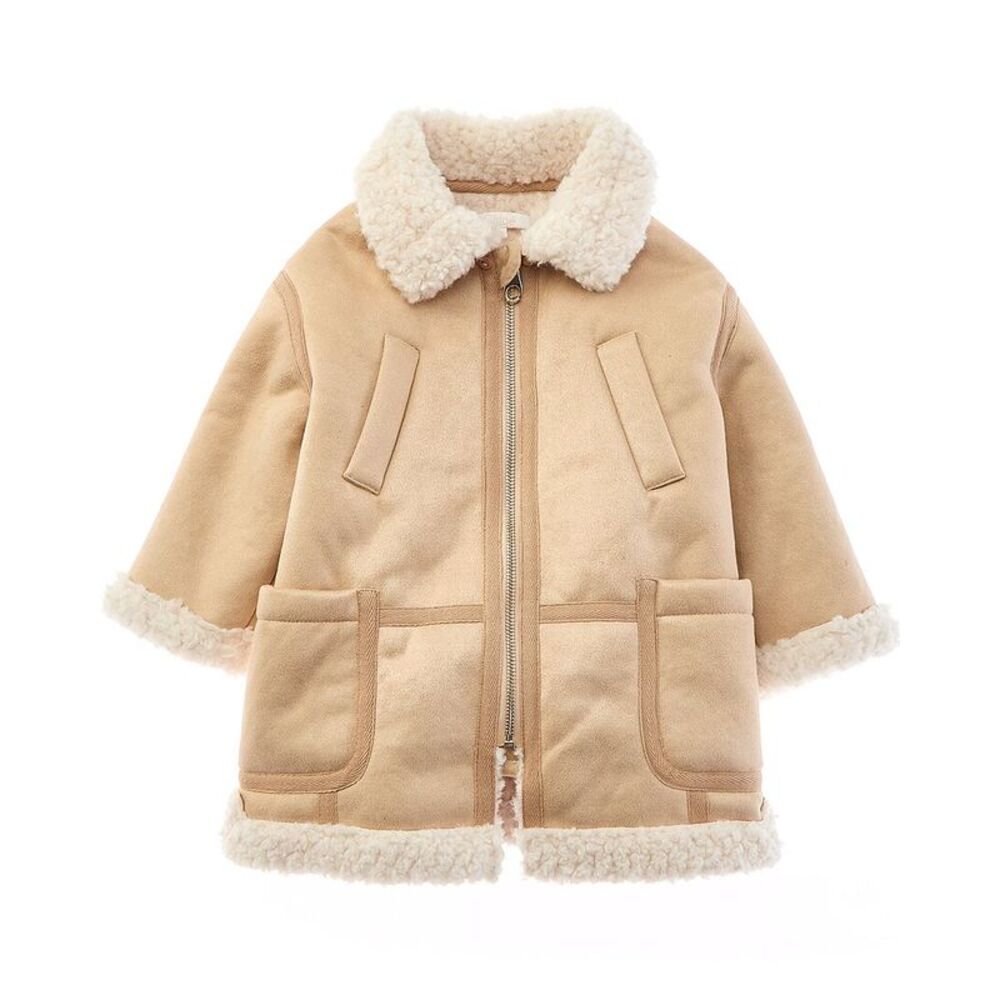 Chloé Girls  Coat, Brown